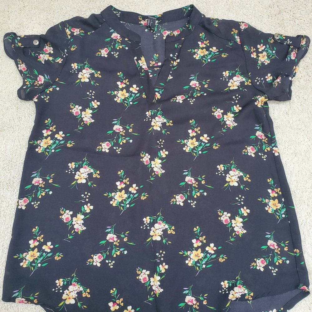 Small floral blouse